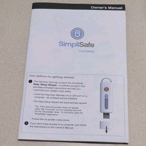 SimpliSafe Base Station BS2000 Key Pad Motion Sensor 3x Entry Sensors Manual NIB - Picture 4 of 13